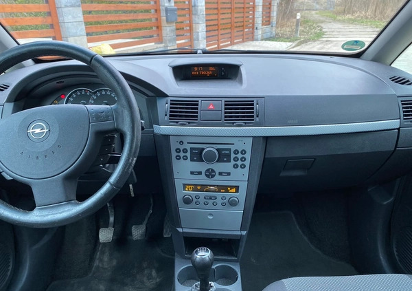 Opel Meriva cena 13900 przebieg: 181400, rok produkcji 2007 z Skępe małe 121